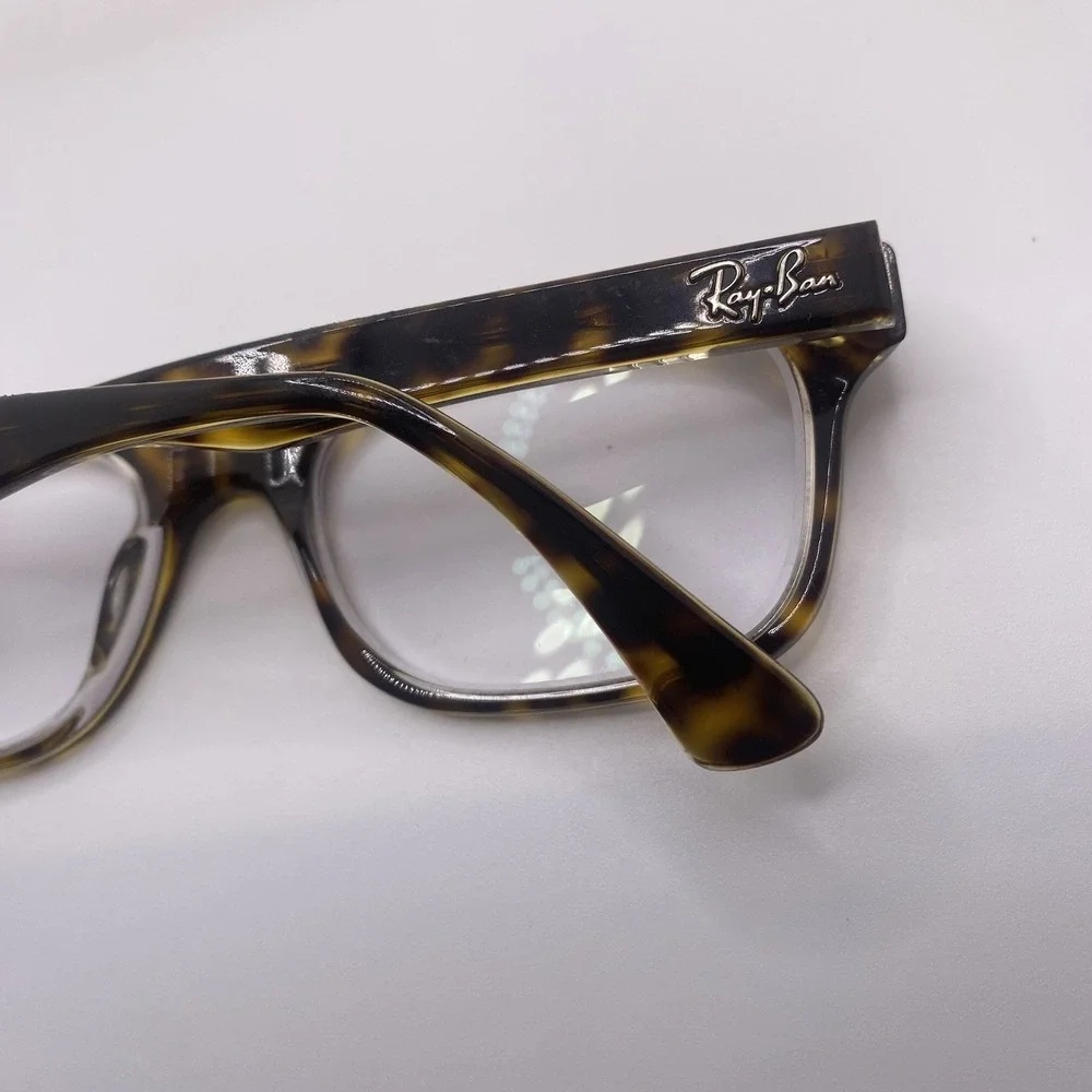 Ray-Ban Eyeglasses FRAMES ONLY RB 5286 51-18-135 Brown Tortoise 487